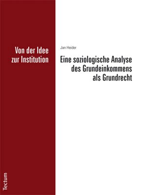 cover image of Von der Idee zur Institution